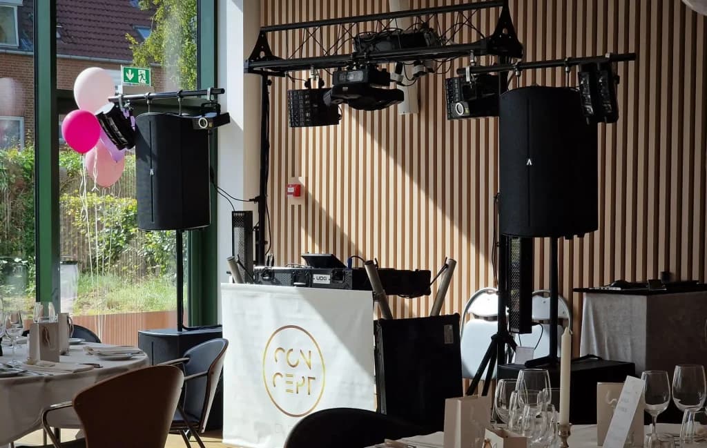 Concept Events DJ setup
